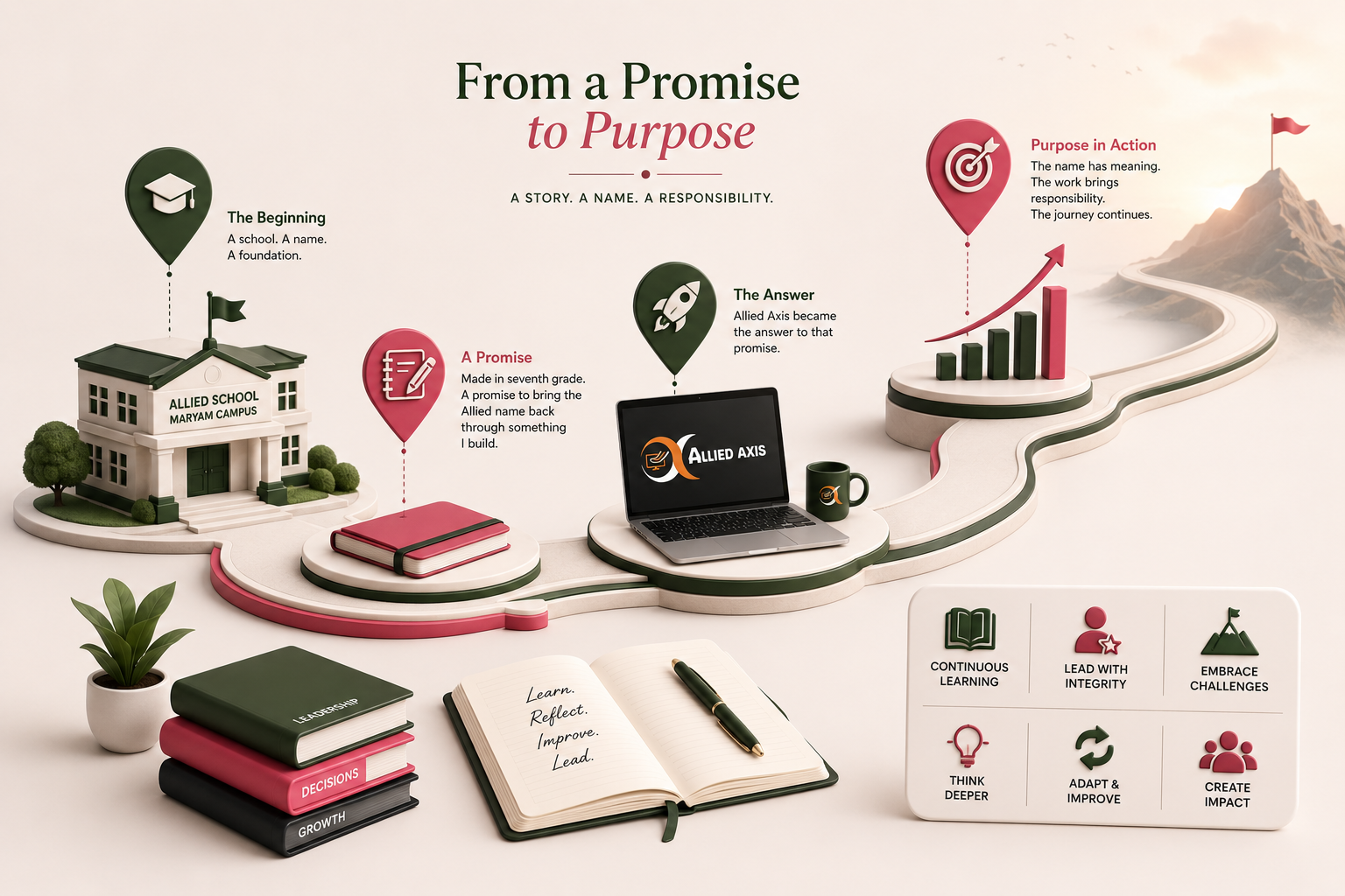 Leadership, Learning & Founder Story